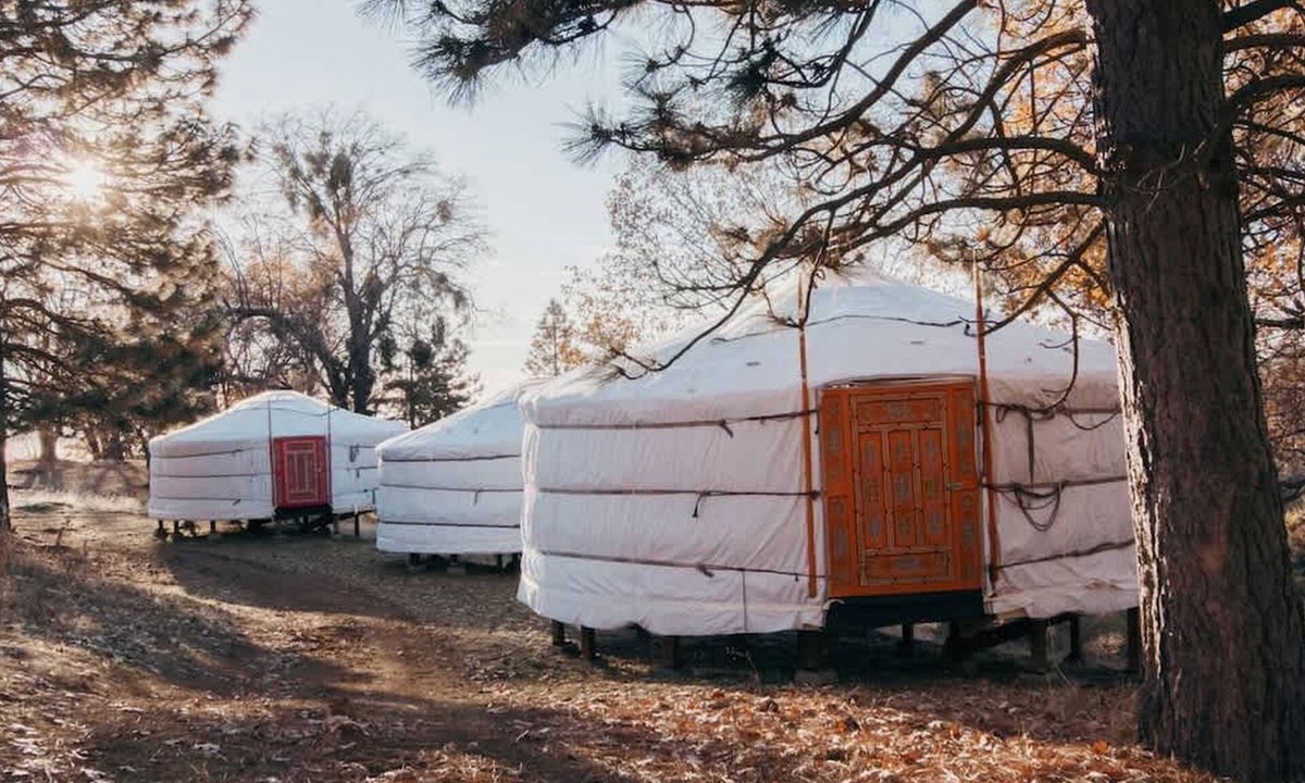 Dunlap RV Rental | Amazing Yurt on a Secluded Nature Retreat for an Unforgettable Escape in Nature in Dunlap, California