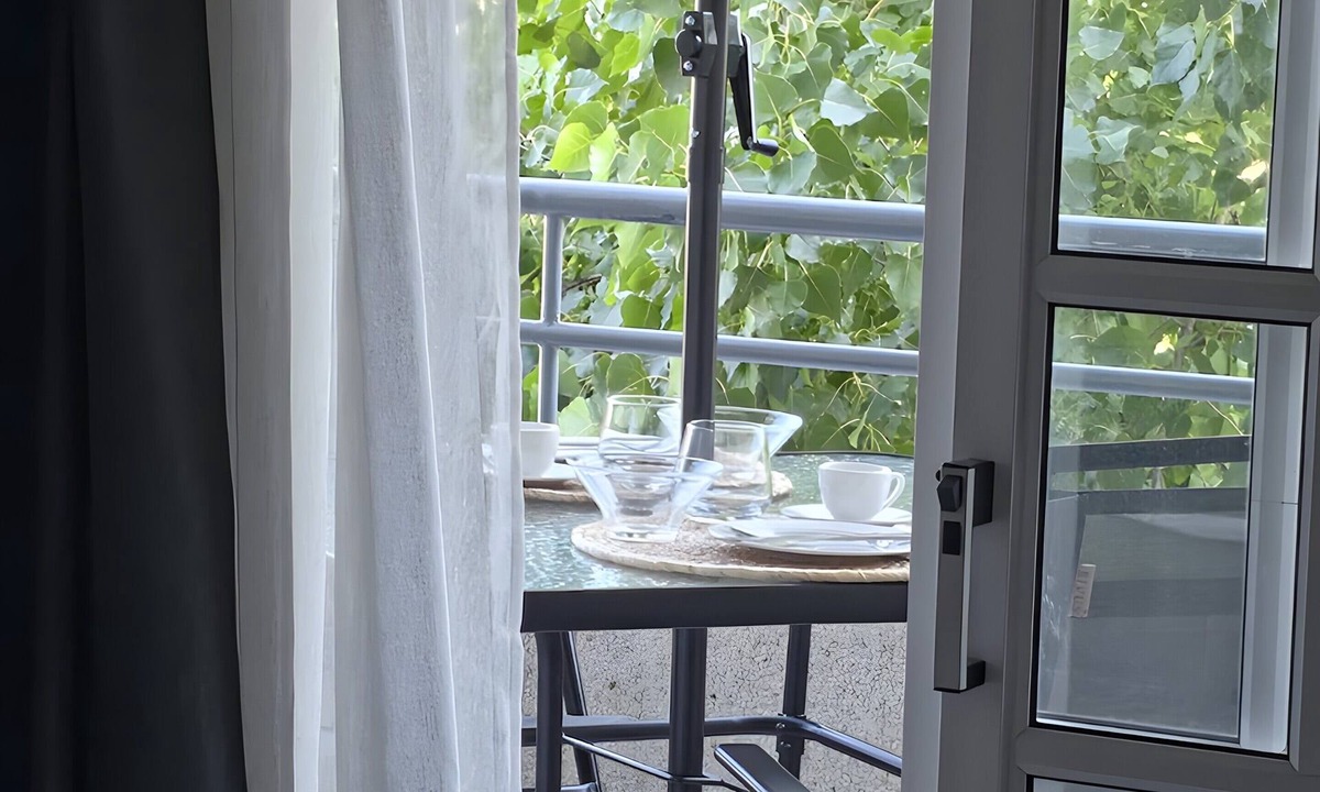 Caldas da Felgueira Apartment | Apartment 'Garça-Real 1' with Balcony