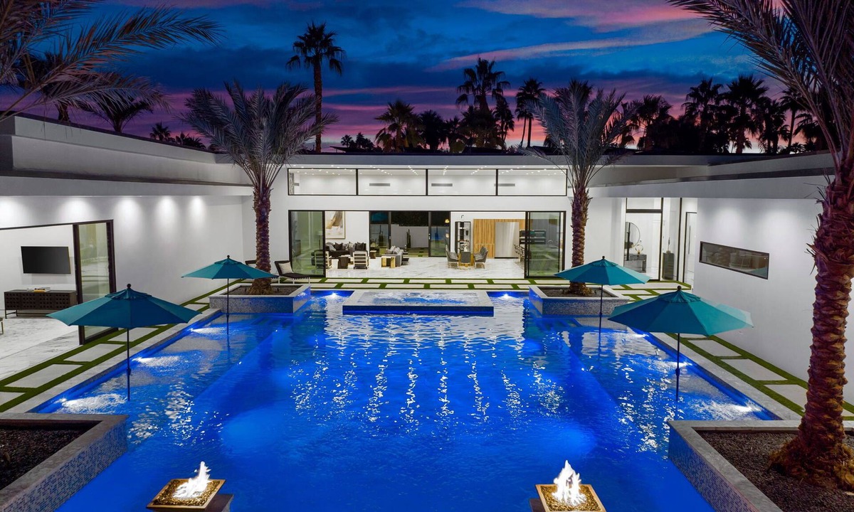 Rancho Mirage House | Brand New Luxury Vacation Rental, Private Resort Style Pool & Spa 2