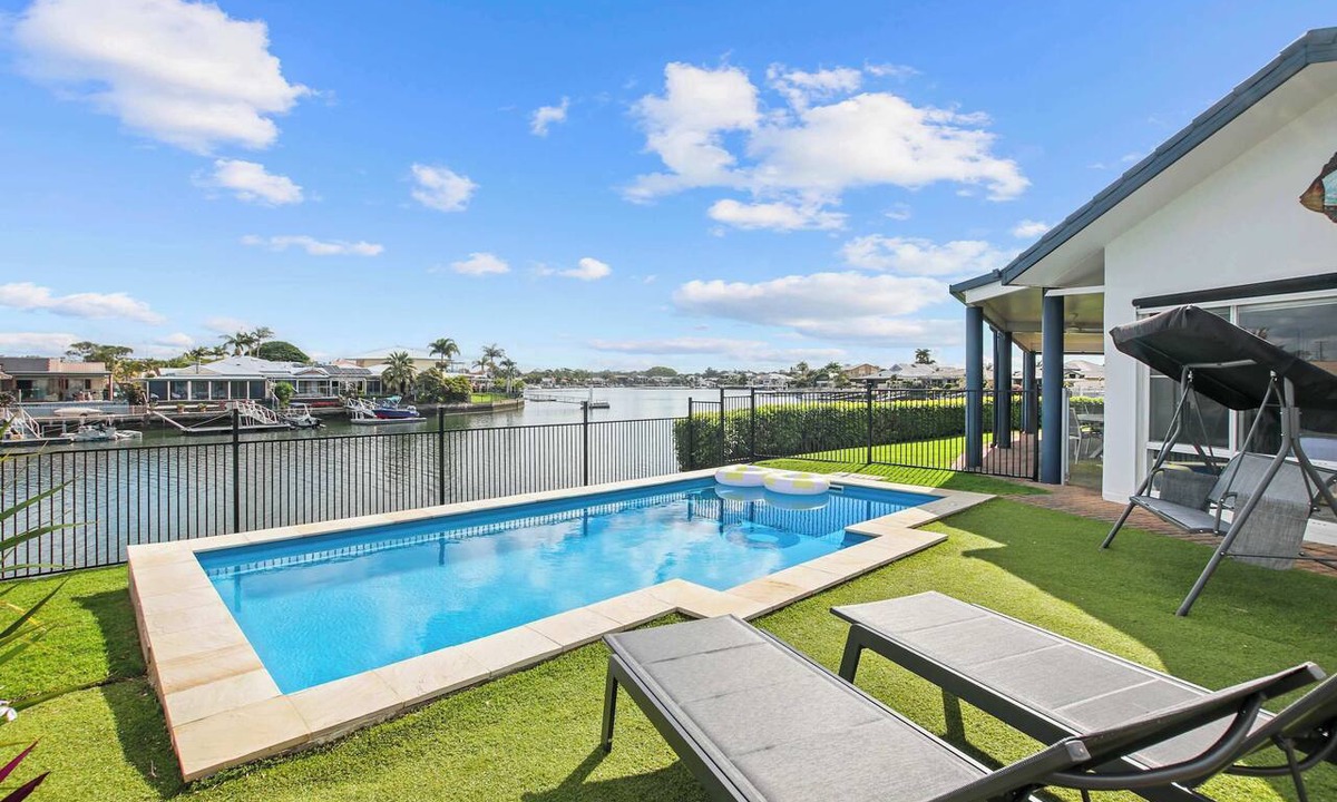 Banksia Beach House | Bribie Waterfront Retreat - Pontoon, Pool & Kayaks