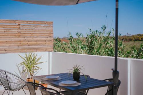 Almograve Apartment | Casa do Mar - Almograve - Magnífico terraço com vista para o campo