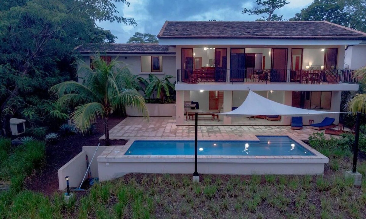 Rancho Santana House | Casa Pacifica Ocean view, 5 min walk from a private beach