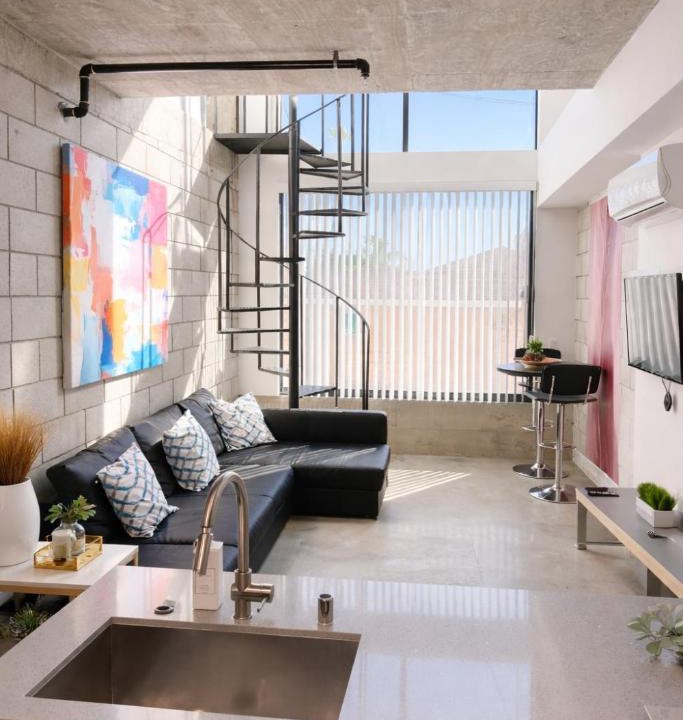 University Heights Apartment | CasaViva Loft - Modern 2BR with Garage Parking, In-Unit Washer Dryer & ADA Access - Walk to Hillcrest, 5 Min to Gaslamp & North Park