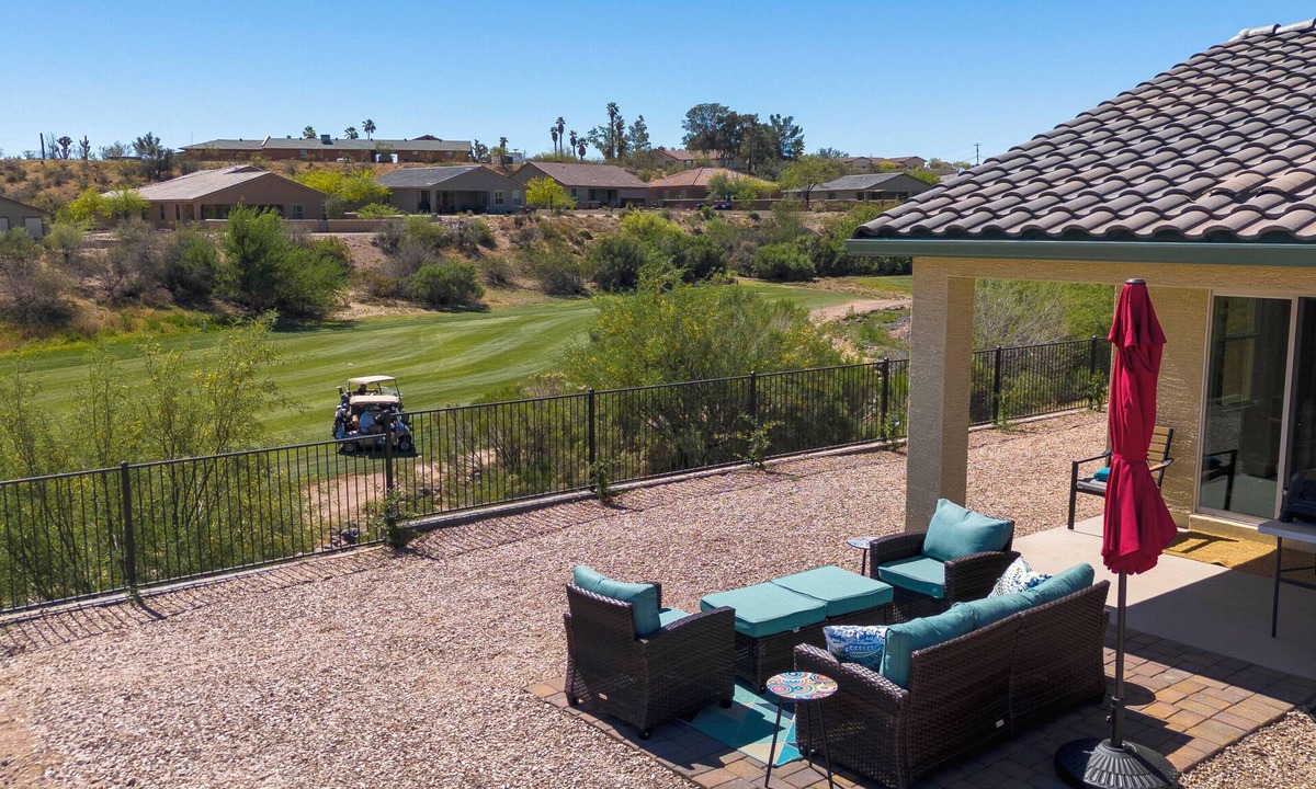 Wickenburg House | Casita on Fore - Overlooking hole 4 on the Wickenburg Golf Club