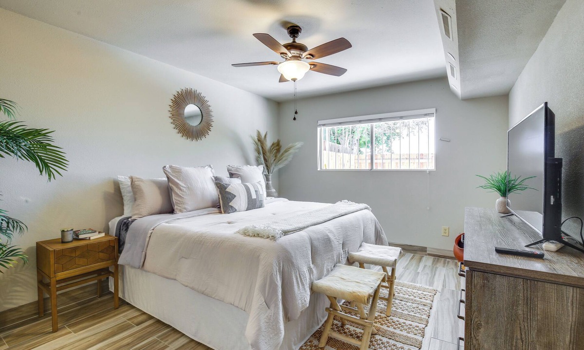 Yuma Apartment | Centrally Located Yuma Retreat w/Fenced Patio