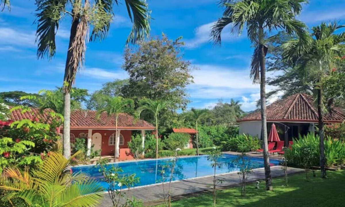 Tamarindo House | Colibri room for two or three with pool and rancho kitchen