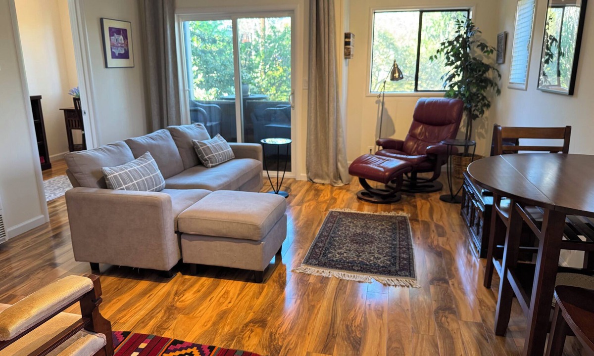 Almonte Cottage | Cozy Quiet Cottage Close to Trails, Wine Country & SF and Lots of Light!