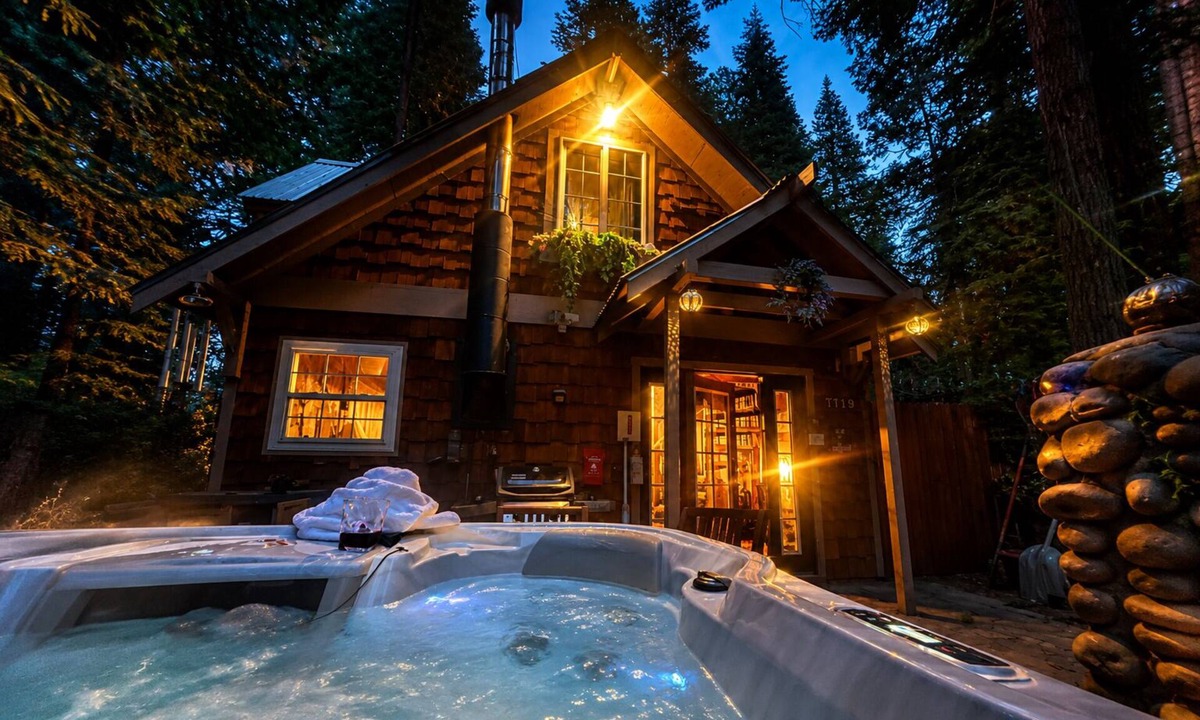 Fish Camp House | Cozy Yosemite Retreat Private Hot Tub BBQ 2 Mi from Yosemite