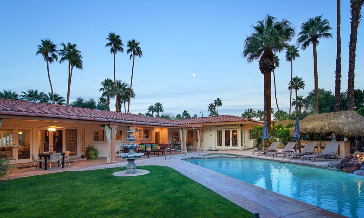 Old Las Palmas House | Delightful Gated Estate with Tiki Bar and Pool!