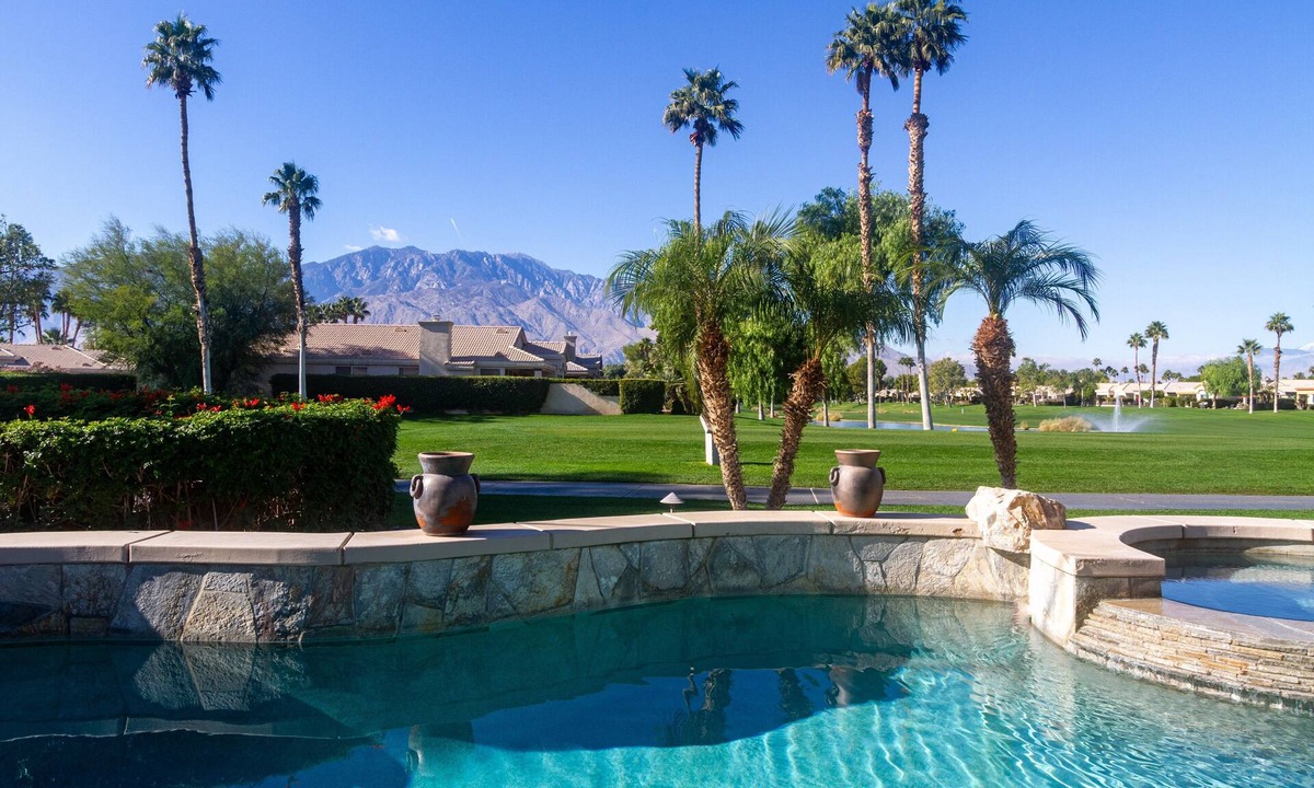 Palm Springs Villa | Desert Princess Villa with Private Pool, Spa & Golf Views