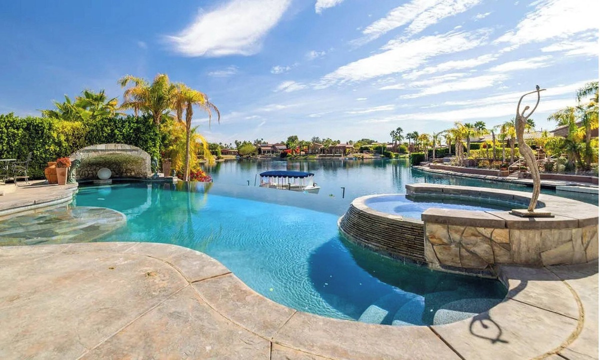 Rancho Mirage Villa | Elegant Spanish Villa, Waterfront, Monthly Stay