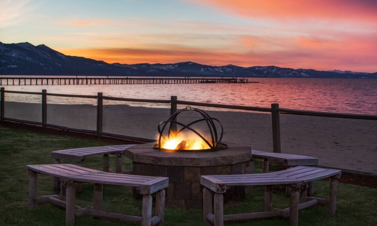 South Lake Tahoe House | Escape to Lake Tahoe's Natural Paradise! Balcony + Gas Fireplace | Pool & Beach