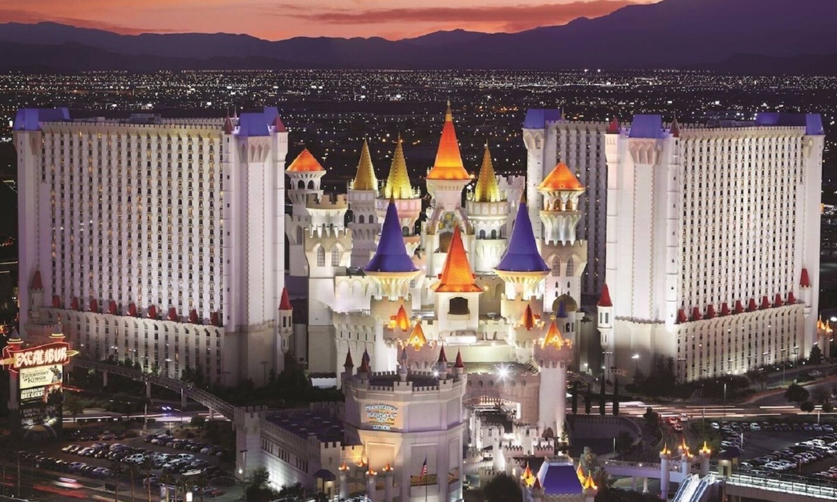 Las Vegas Strip Hotel | Excalibur Hotel & Casino - Right on The Strip Where the Action Is -2 Queen Beds