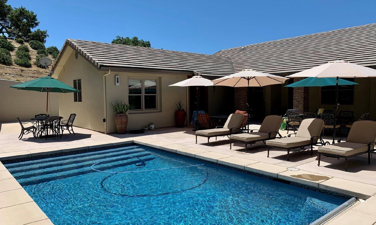 Atascadero House | Hilltop Vistas | Pool, Wine & Family Fun