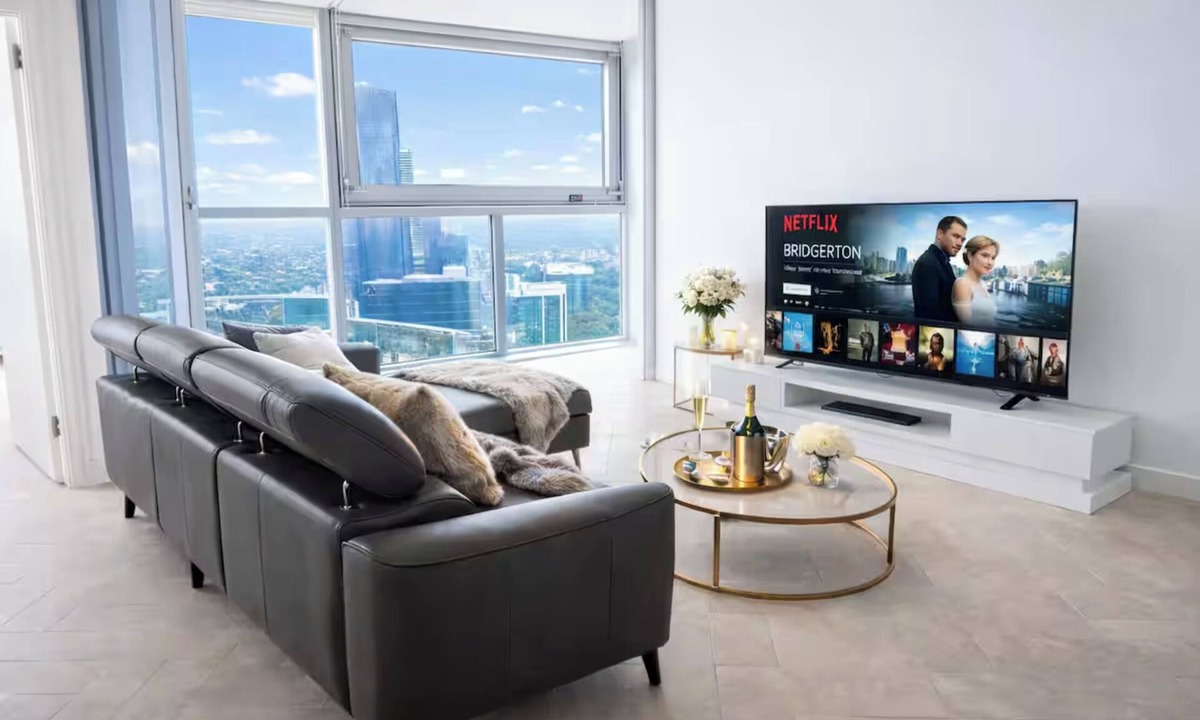 Brisbane Central Business District Apartment | Lv 53 Riverview Luxe Apt on QWR - Crown's Jewel City view with Parking