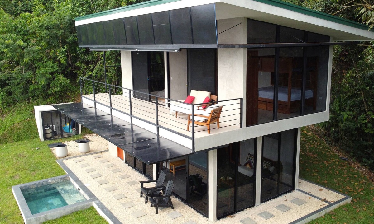 Ciudad Cortes House | Ocean & Sunset Views - Private Pool Jungle Retreat in Ojochal - Casa Rosa