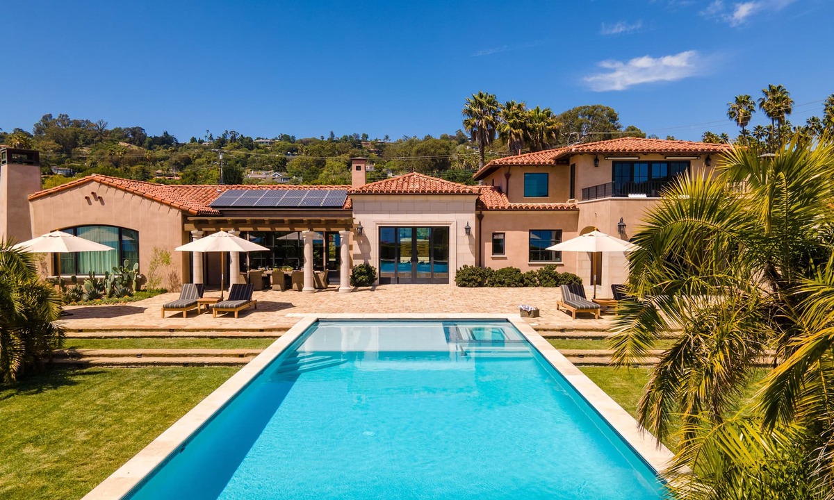 Campanil Villa | Oceanfront Island View Gated Santa Barbara Villa
