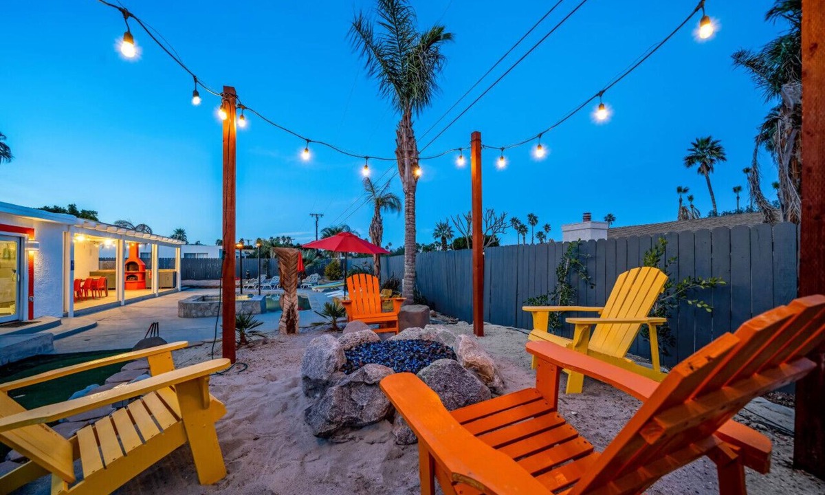 Racquet Club South House | Palm Haven: Heated Pool, Fire Pit, Pet-Friendly