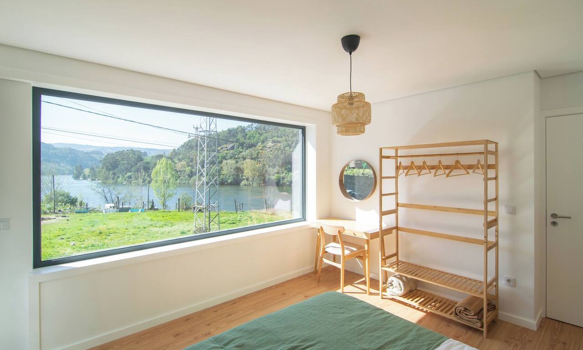 Santa Maria da Feira House | Panoramic Views Rooftop Fireplace Near Paiva Walkways River beach