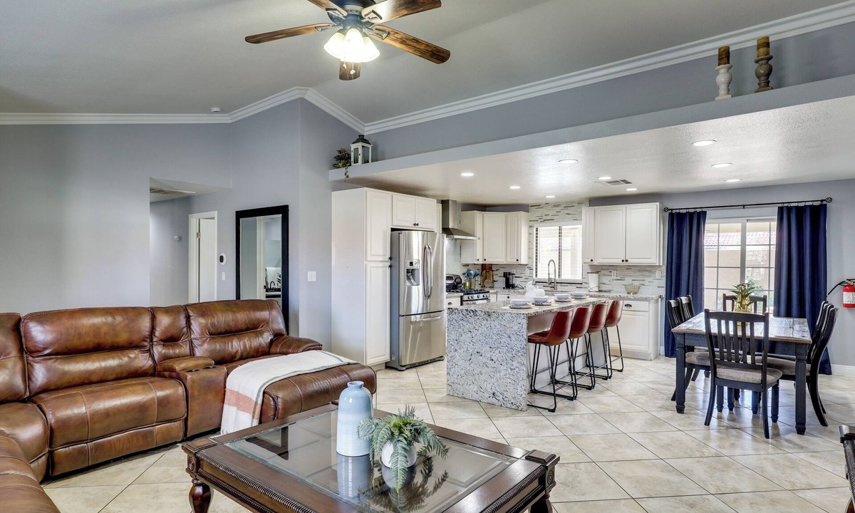 Sunrise Manor House | Private Pool, Patio! Modern North Las Vegas Escape
