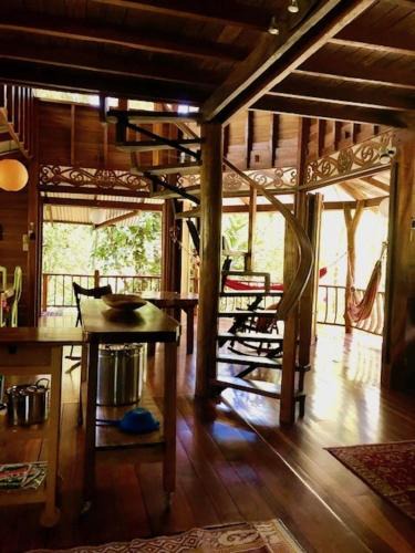 Manzanillo Ski Chalet | Ranitas- Jungle House Private Tropical Garden Retreat Manzanillo