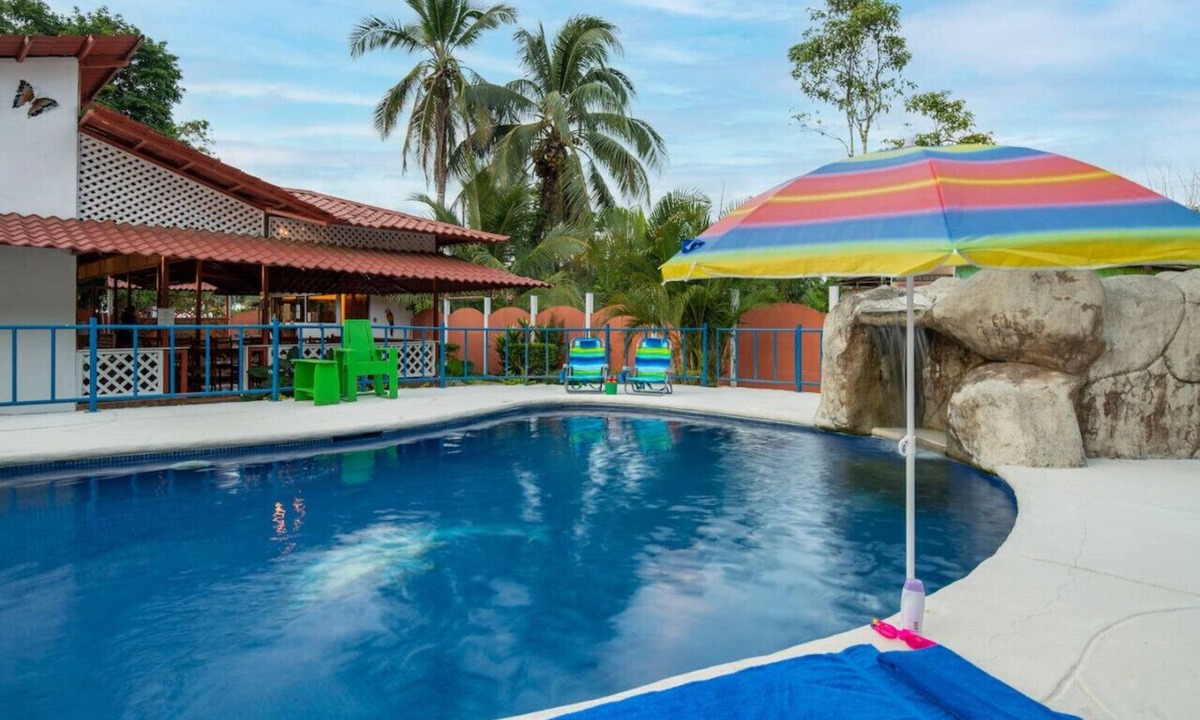 Manzanillo House | Serene Poolside Stay | Walk to Beach | Near Dining