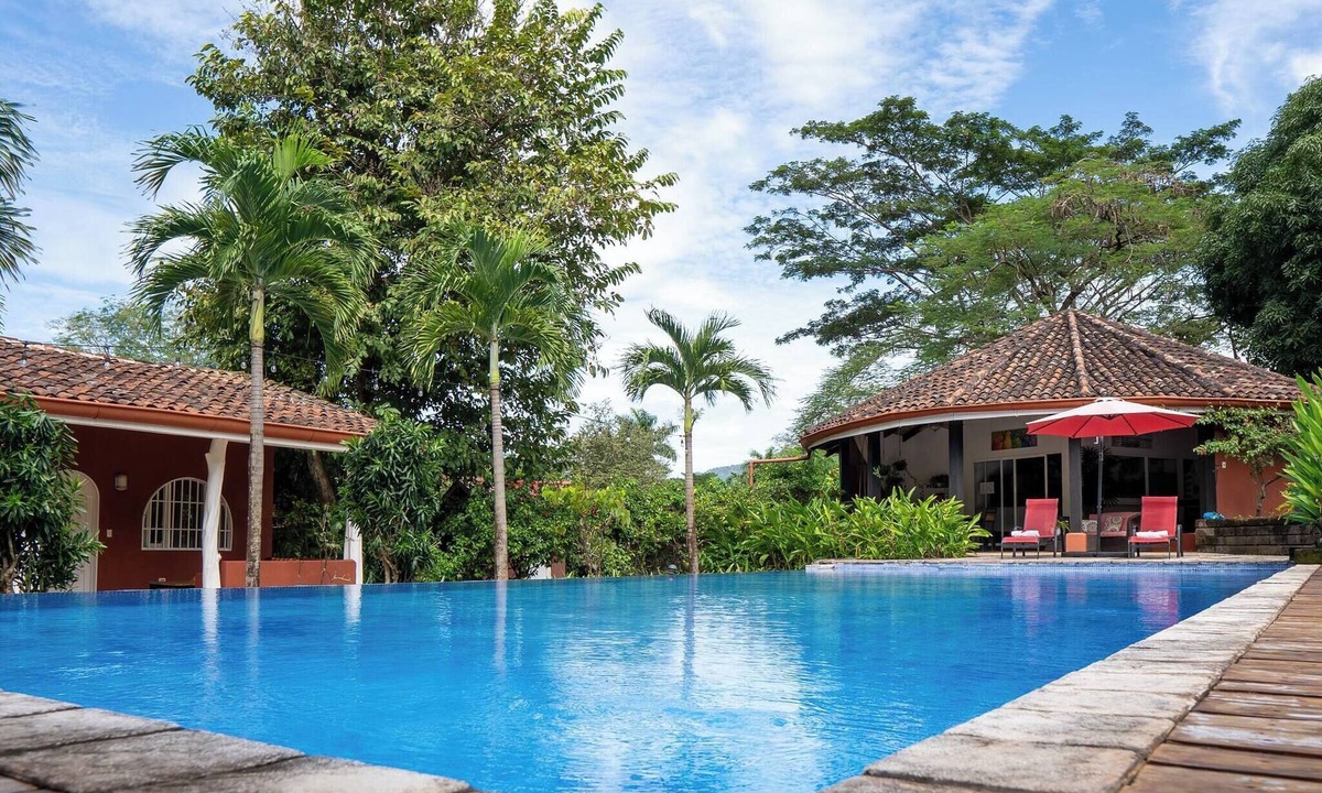 Tamarindo House | Serene Tamarindo Retreat with Shared Pool and Garden Views