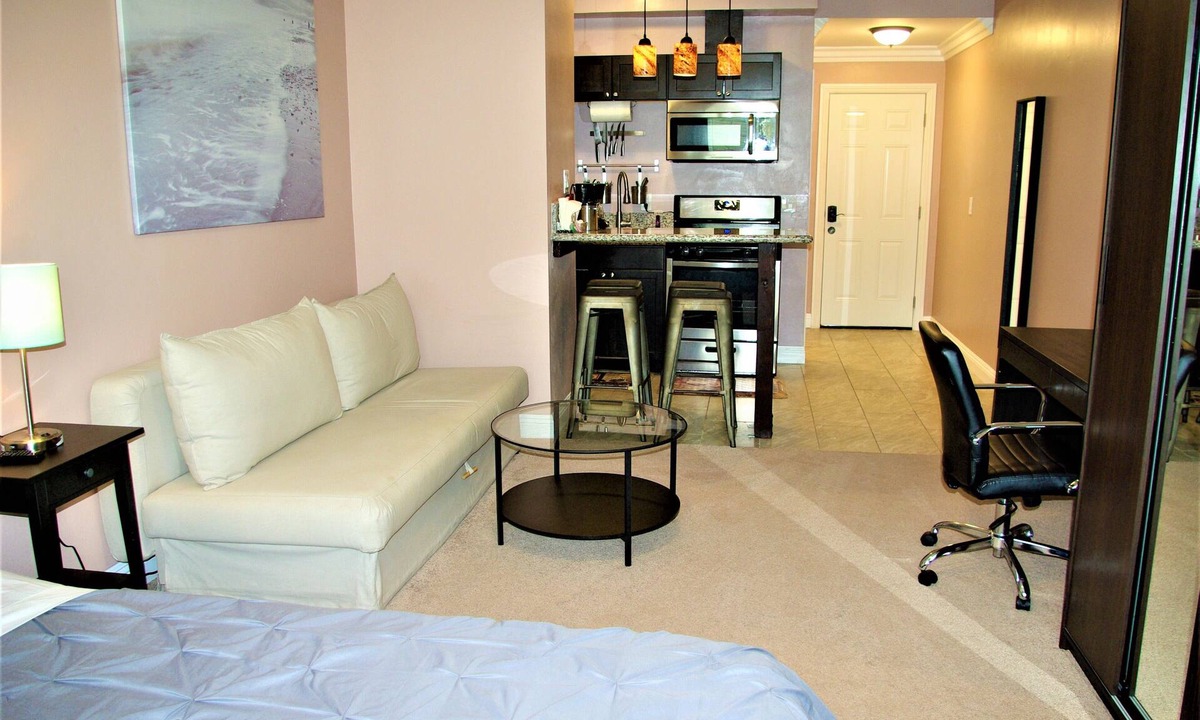Mira Mesa Apartment | Studio #2, private entrance/kitchen/bathroom