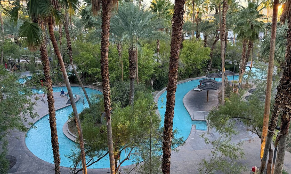 Las Vegas Resort | Tahiti Village Huge 2BR Apt— Balcony, Kitchen, Steam Shower, Jacuzzi, Lazy River