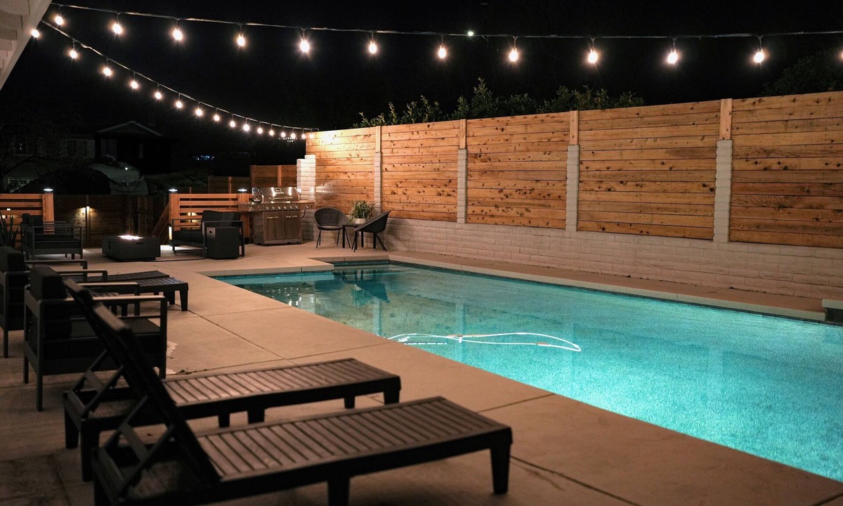 Redding House | The Stratford : Pool/Hot Tub + Arcade + Modern