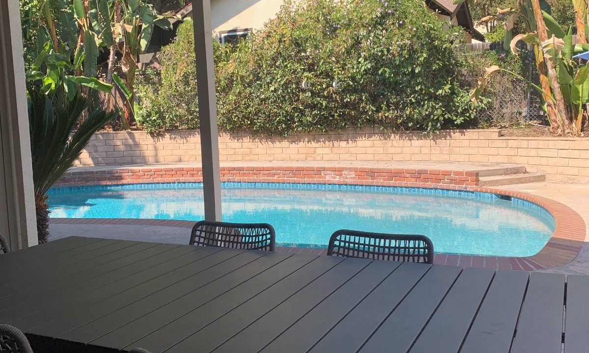 Sierra Madre House | Tranquil Sierra Madre foothills retreat. Pool, fireplace, WIFI, large kitchen