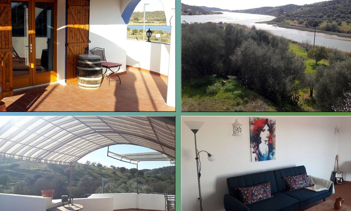 Foz de Odeleite Apartment | Urlaub Direkt am Fluss Guardiana/Algarve!