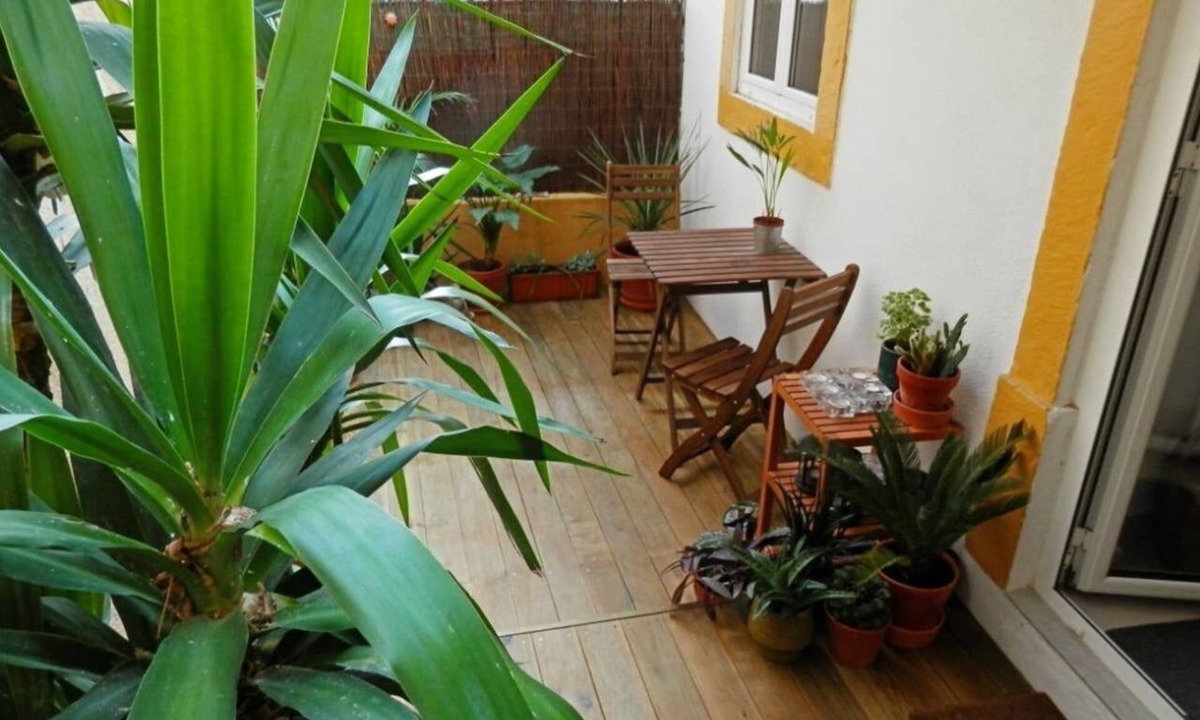 Santo Condestavel Apartment | Vintage Terrace. Patio