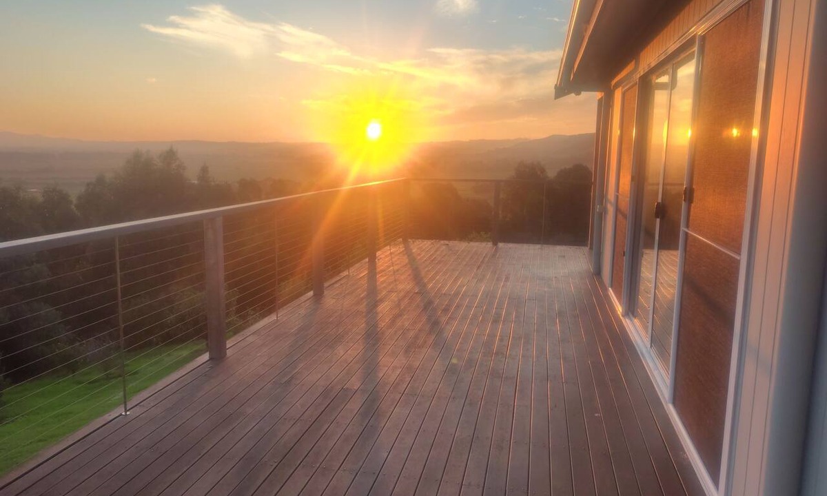 Toora House | Whole House in Toora on 2 ha. elevated with incredible views to Wilsons Prom