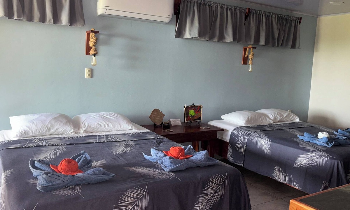 Drake Bay Cabin | Willy's Fish Camp. All rooms, ocean view, walk to town! Hillside Hotel in Drake