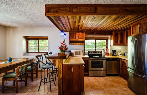 Playa Langosta Apartment | Ocean & Sunset views terrace Direct Beach Access