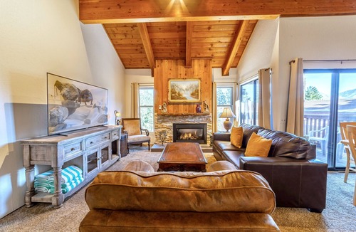 Mammoth Lakes Condo | 1 + Loft w/Views Next to the Village at Mammoth!
