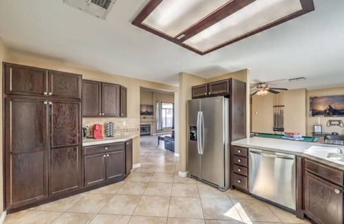 North Las Vegas House | 3BR Modern Pool Oasis Near DT Vegas, Pool Table