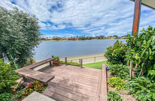 Mermaid Waters House | 4 bedroom wide-waterfront home with pool and skyline views
