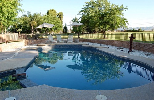 Springville House | 5 bedroom, 4 bath house, private fenced pool, game room and large yard.