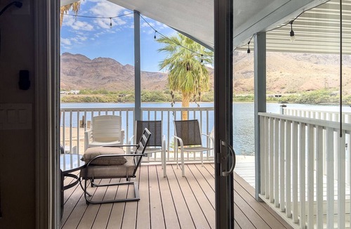 Parker Dam House | A Stairway to Heaven! Right on the River!
