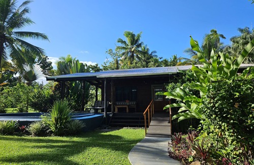 Savusavu Cottage | Absolute Beachfront Holiday Cottage with Private Saltwater Pool on Savusavu Bay