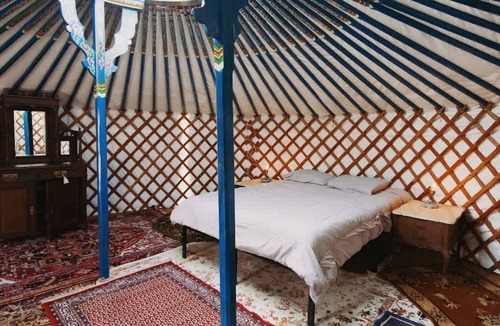 Dunlap RV Rental | Amazing Yurt on a Secluded Nature Retreat for an Unforgettable Escape in Nature in Dunlap, California