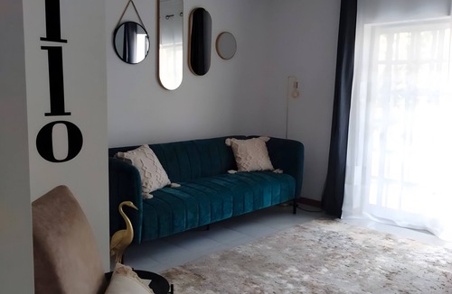 Caldas da Felgueira Apartment | Apartment 'Garça-Real 1' with Balcony