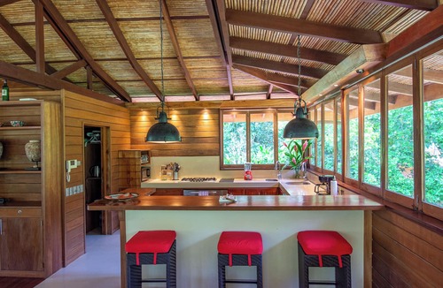 Chiguata Villa | Beachfront Villa with Chef Cleaning Pool AC BBQ Area kids playground