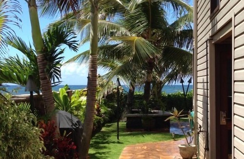 Mokuleia House | BEACH FRONT ESTATE SANDY BEACH w/Heated Saline Pool/SPA & 360 Degree Views