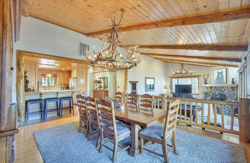 Eagle Mountain Estates Cottage | Big Bear Lake Cabin w/Hot Tub & Gas Fire Pit!