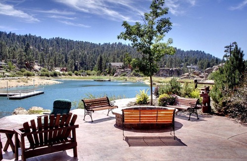 Boulder Bay Cabin | Boulder Bay Lakefront. Dock, hot tub, BBQ, fire pit, pool table. Large backyard.
