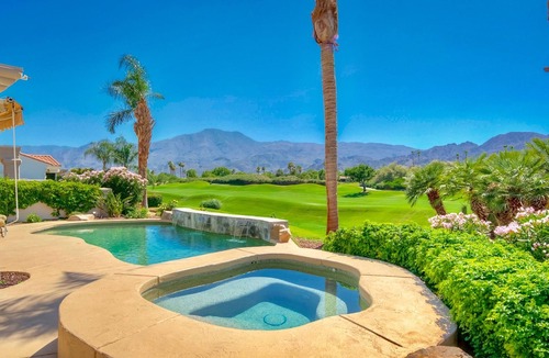 La Quinta House | Breathtaking views from your private pool & spa in PGA West: 3 BD/STR #065869