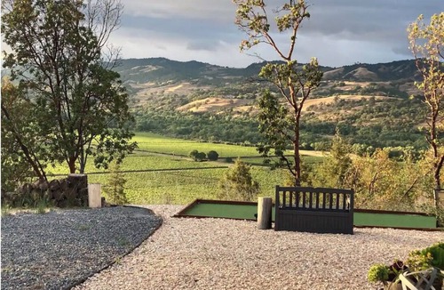 California Wine Country House | Breathtaking vineyard views on private estate